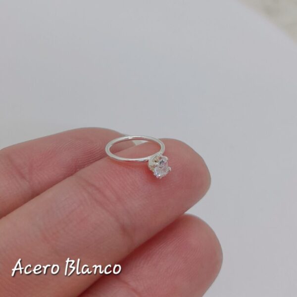 Argollita individual cubic AB