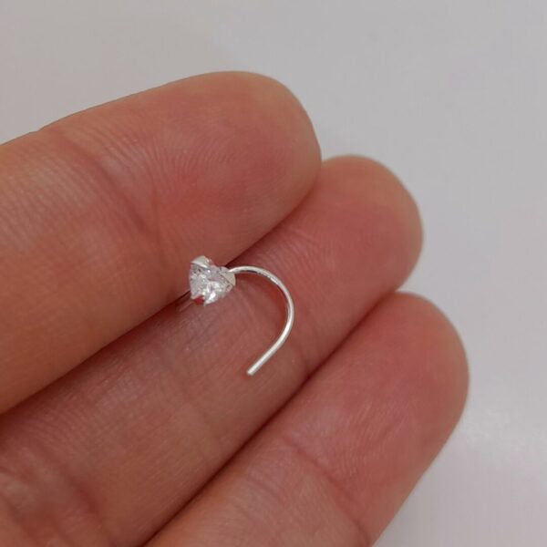 Piercing Nariz ♡ blanco