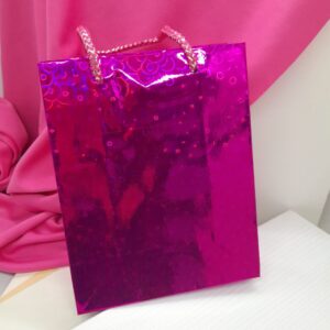 Bolsa Metalizada 12×15 fuccia