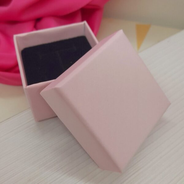 Caja Anillo 5×5 rosa