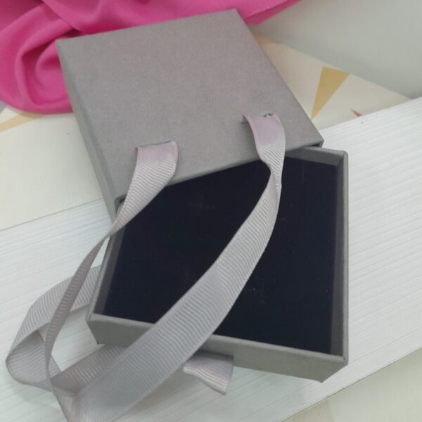 Caja Bolsa 8×8 gris