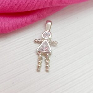 Dije Clara (2cm aprox)