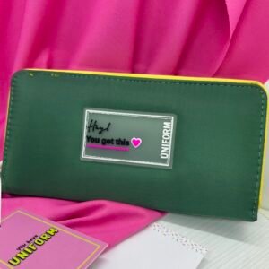 Billetera Uniform 11/11208 verde