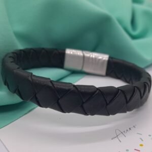 Pulsera #6 Hombre (negro) AQ