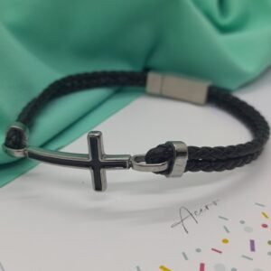 Pulsera #9 Hombre (negro) AQ
