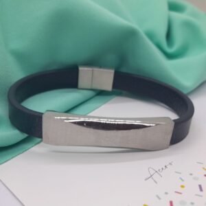 Pulsera #17 Hombre (negro) AQ