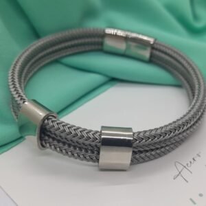 Pulsera #28 Hombre (gris) AQ