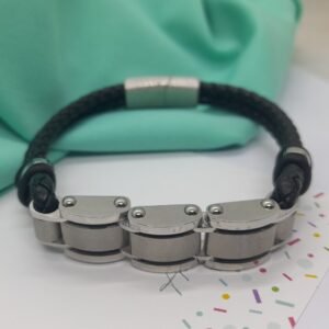 Pulsera #35 Hombre (negro) AQ