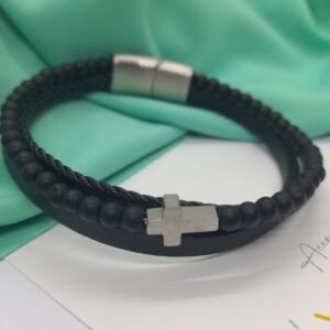 Pulsera #40 Homre (negro) AQ