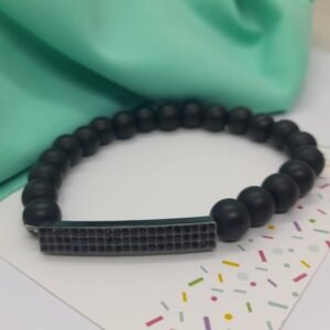 Pulsera #44 Hombre (negro) AQ