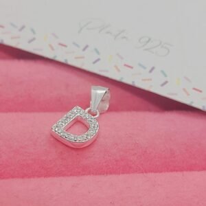 Dije Inicial Brillo "D" 1cm