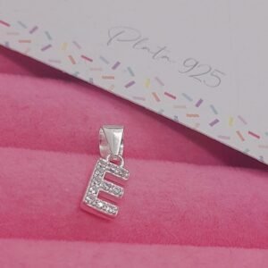 Dije Inicial Brillo "E" 1cm